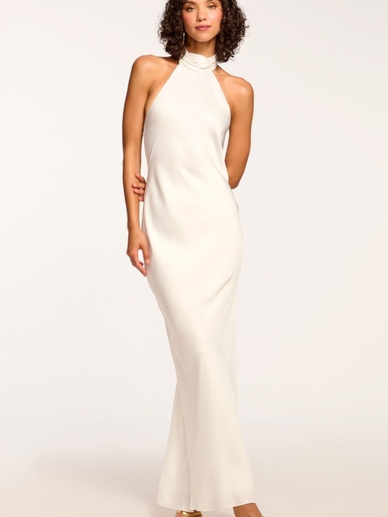 Ramy Brook Tatiana High Neck Gown Size 16